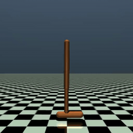 Hopper rollout generated by MPDiffuser
