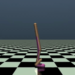 Walker2d rollout generated by MPDiffuser