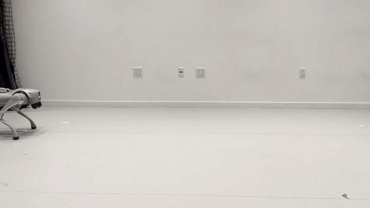 Looping robot walking deployment